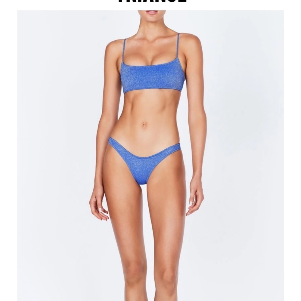 Triangl Marina Sparkle Mica Cheeky Bikini S/S